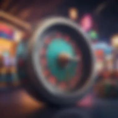 Vibrant Casino Promotions Colorful promotional banners of online casinos