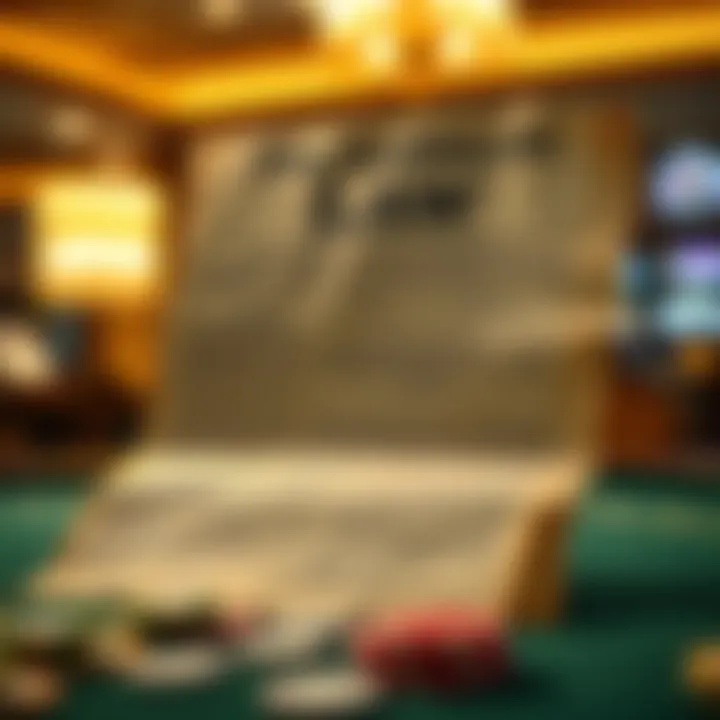 Historical document showcasing New York's gambling law evolution