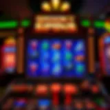 Spooky Spins Slot Machine Interface Visual representation of Spooky Spins slot machine interface