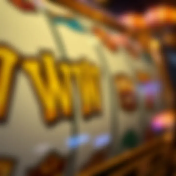 Wild West Themed Symbols A close-up of Wild West themed symbols on a slot machine reel