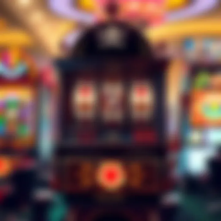 Intricate designs and artwork of a pirate slot machine