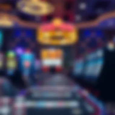 Promoting Responsible Gaming in Digital Slots A serene gaming environment promoting responsible gaming practices.