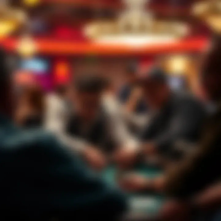 Dramatic moment capturing a key decision in the tournament