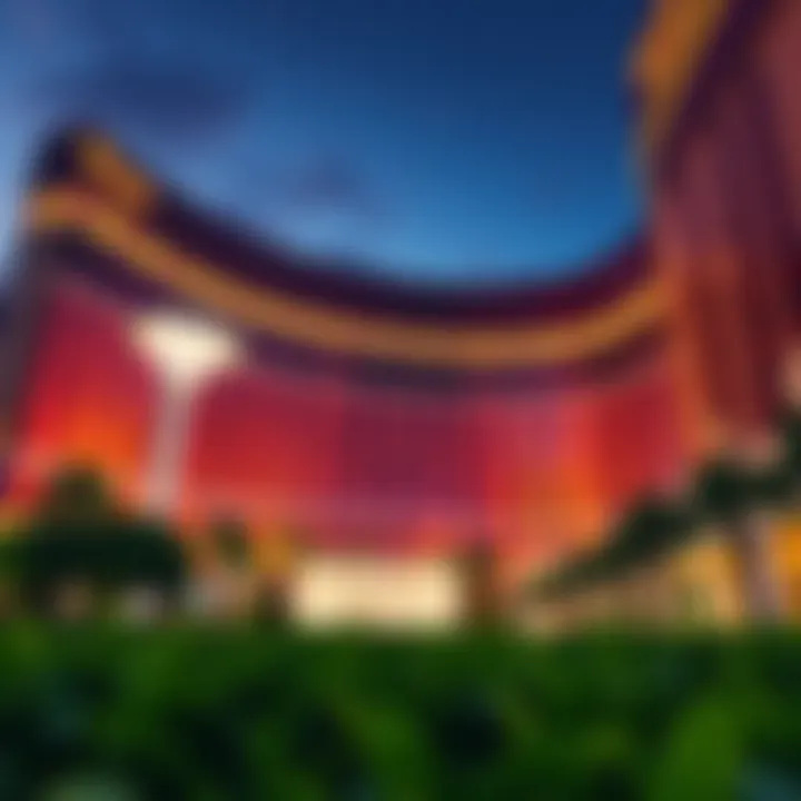 Stunning architectural design of Wynn Properties