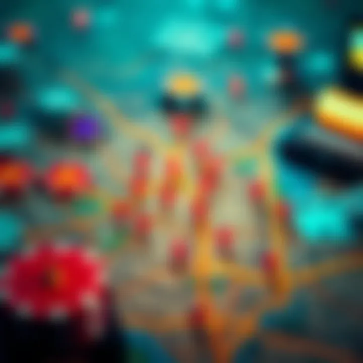 Navigating to Your Favorite Casinos Map highlighting various casino locations across a city