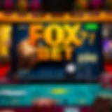 Visual representation of the Fox Bet platform interface