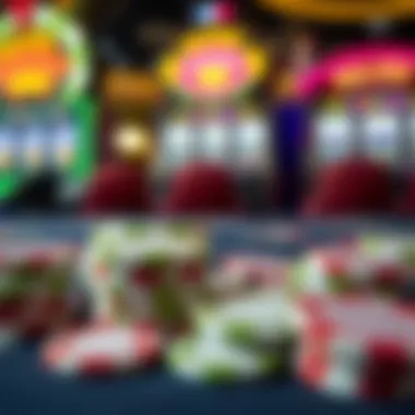 The Value of Free Chips in Slot Gaming A close-up of free chips in a gaming environment