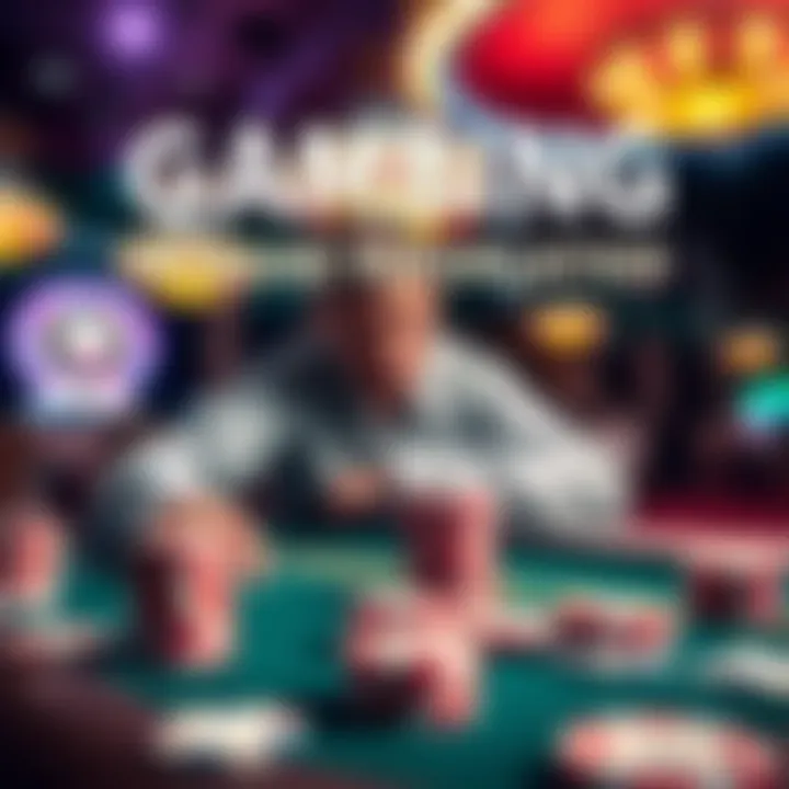 An informative graphic illustrating responsible gambling practices