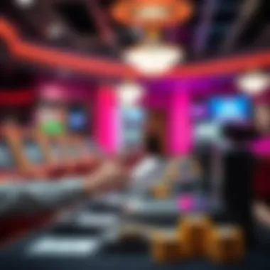 Secure Payment Process in Online Casinos A secure payment process depicted with modern technology