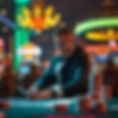 Future Trends in Online Gaming A futuristic representation of trends in the online gaming industry
