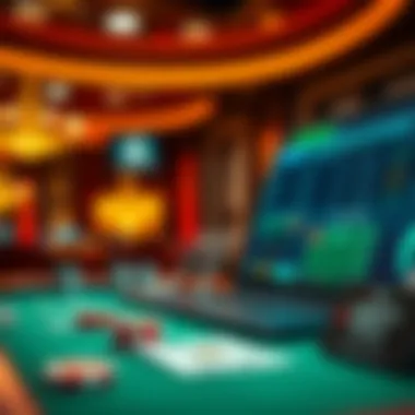 Safety Protocols in Online Gambling A graphic representation of safety protocols and secure transactions in online gambling