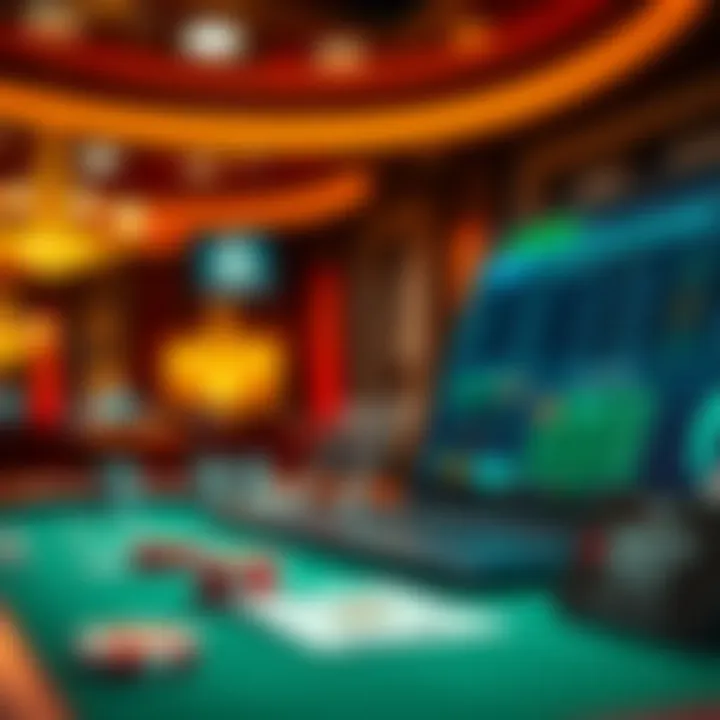 Safety Protocols in Online Gambling A graphic representation of safety protocols and secure transactions in online gambling