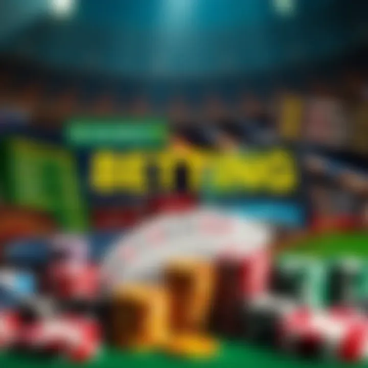 Popular Betting Options in Ireland A collage of popular betting options available on Irish platforms