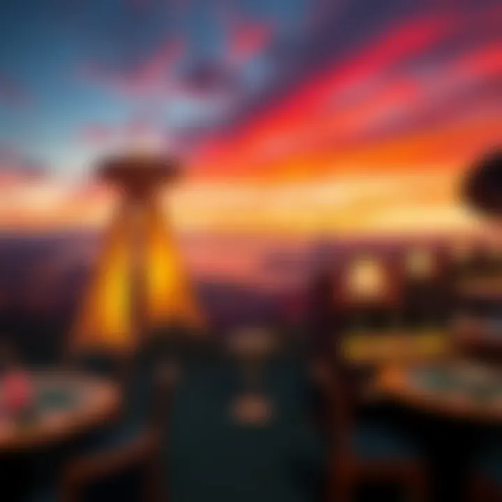 Stunning views of Lake Charles from the casino