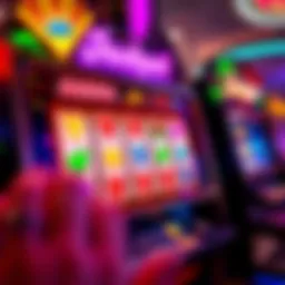 Vibrant Jackpot Magic Slots interface showcasing colorful symbols