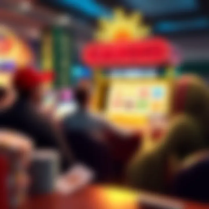 Engaging social features within the app