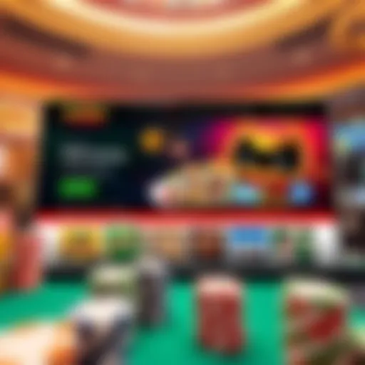 A captivating view of the Kickapoo Casino homepage showcasing its vibrant layout and user-friendly navigation.