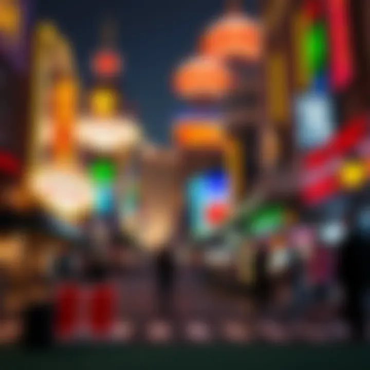 The Strip: A Stage for Enchantment The vibrant atmosphere of Las Vegas as a backdrop for magic