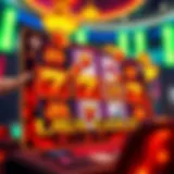 Lava Gold Slot game interface showcasing vibrant graphics