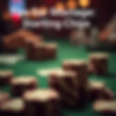 Infographic detailing management tips for starting chips