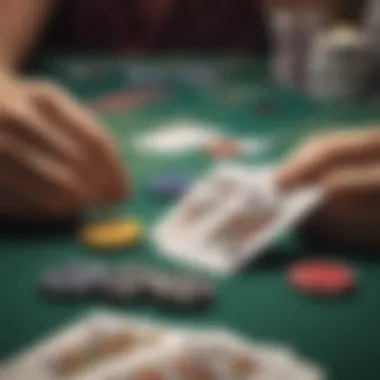 Mastering Card Counting in Blackjack Visual representation of advanced card counting techniques