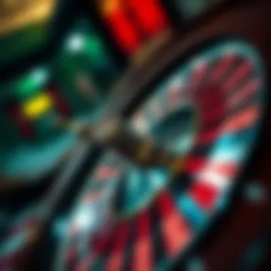 Dynamic Roulette Wheel Action A captivating roulette wheel in motion