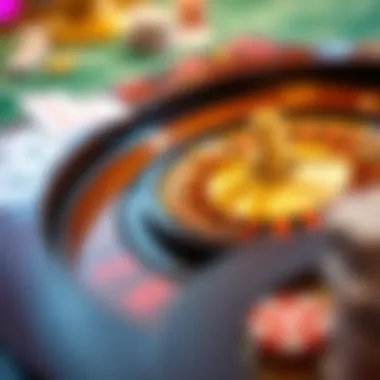 Mathematical Foundation and House Edge An illustration depicting the mathematical foundation and house edge of Super Squares Roulette.