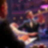 Matt Franco performing a captivating magic trick on stage