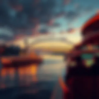 A scenic view of the Mississippi River highlighting the gambling culture