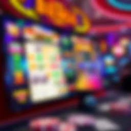 A vibrant online bingo game interface showcasing colorful cards and engaging gameplay.