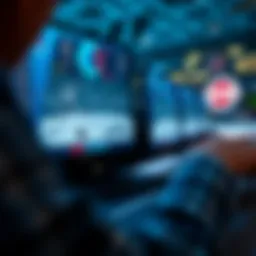 A detailed view of a digital betting interface for ice hockey