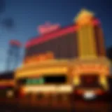 Iconic Las Vegas casino exterior