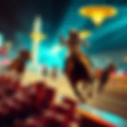 Symbolic representation of the DC lottery and horse racing connection