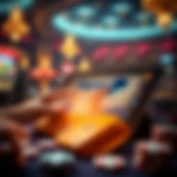 Dynamic representation of PayPal transactions in online slots