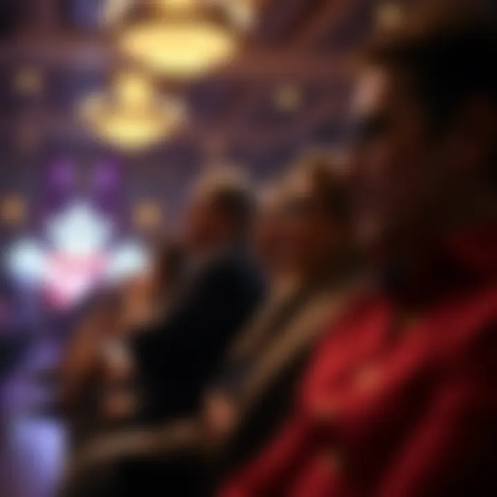 Audience captivated by the performance at the Tournament of Kings