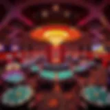 Panoramic view of the Excalibur Tournament of Kings venue