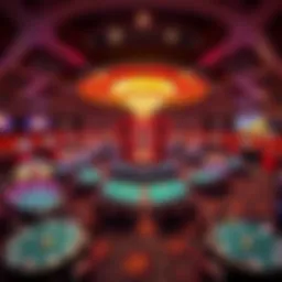 Panoramic view of the Excalibur Tournament of Kings venue