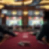 Online poker game setup