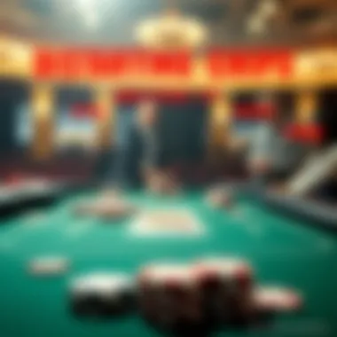 Chart illustrating distribution methods of starting chips