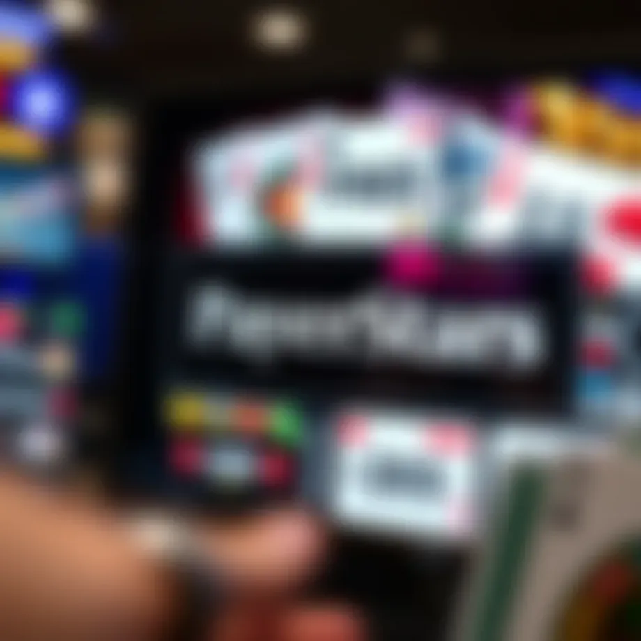 An assortment of PokerStars coupon codes displayed on a digital screen