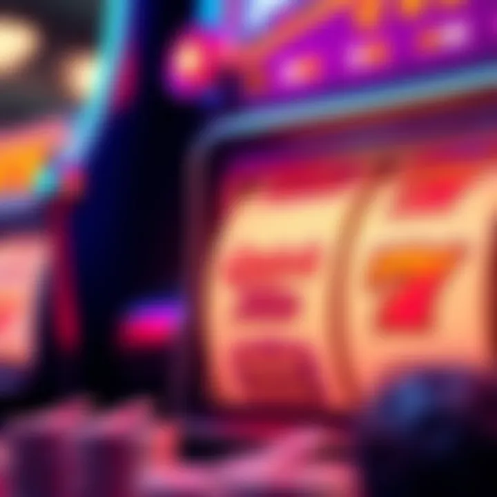 Aesthetic Appeal of Quick Hits Slot Design Detailed view of Quick Hits slot design elements