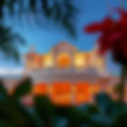 Exterior view of Rico Casino showcasing its architectural design