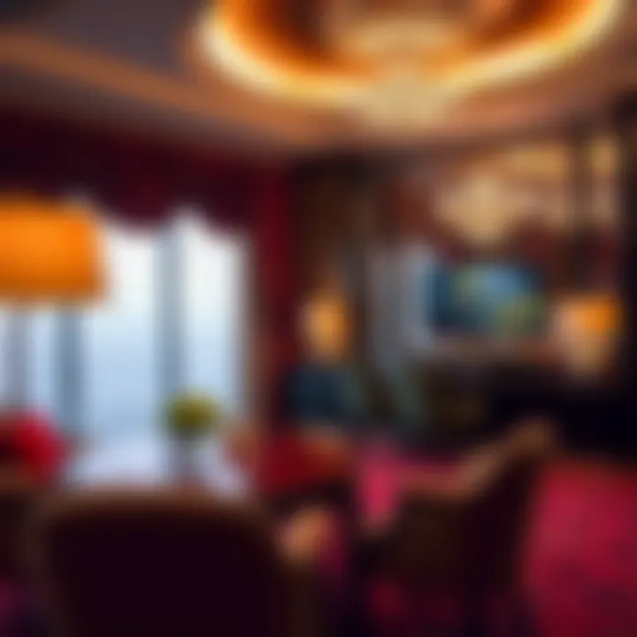 Luxurious Suite Decor Luxurious suite showcasing elegant decor