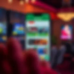 User interface of the Sportpesa betting app showcasing various betting options