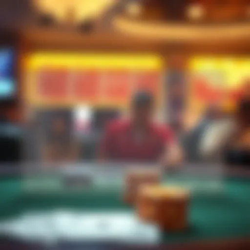 Graph showing betting odds variations