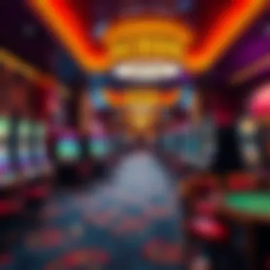 Inside Sunrise VIP Casino Interior gaming area filled with slot machines and gaming tables