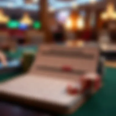 Customized poker practice schedule on a planner