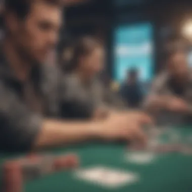 Modern technology in poker gameplay