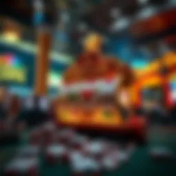 Visual representation of LuckyLand Slots gameplay