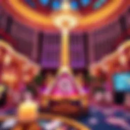 Luxurious atmosphere of the Cosmopolitan Las Vegas